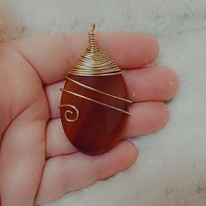 Handmade Wirewrap Pendant 8